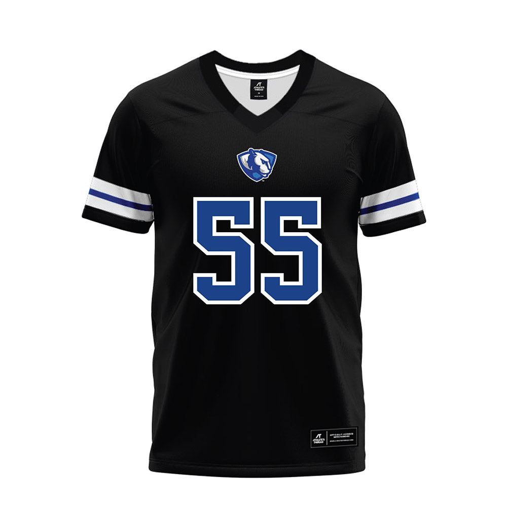EIU - NCAA Football : James Collins II - Black Premium Football Jersey-0
