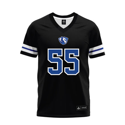 EIU - NCAA Football : James Collins II - Black Premium Football Jersey-0