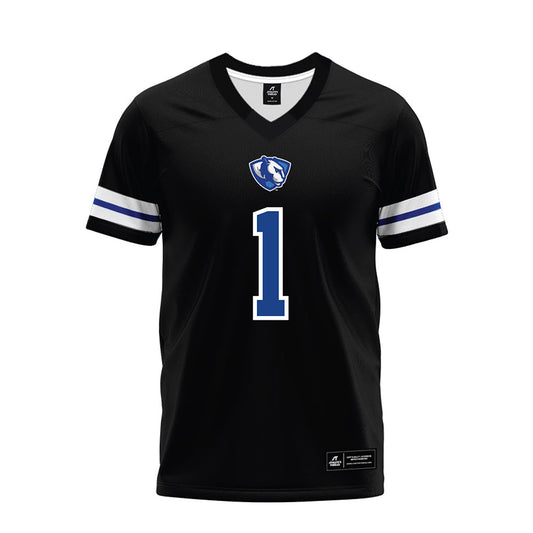 EIU - NCAA Football : Jay Pearson - Black Premium Football Jersey-0