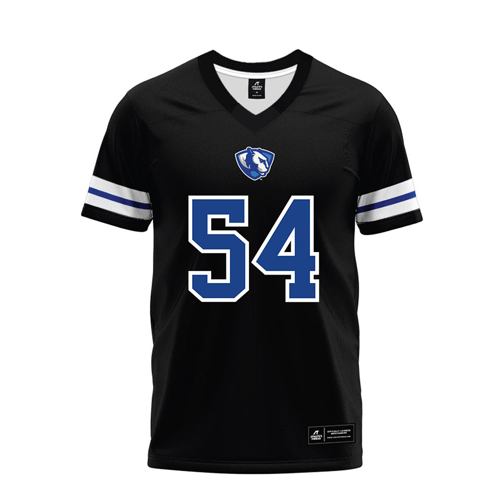 EIU - NCAA Football : Nic DiSanto - Black Premium Football Jersey-0