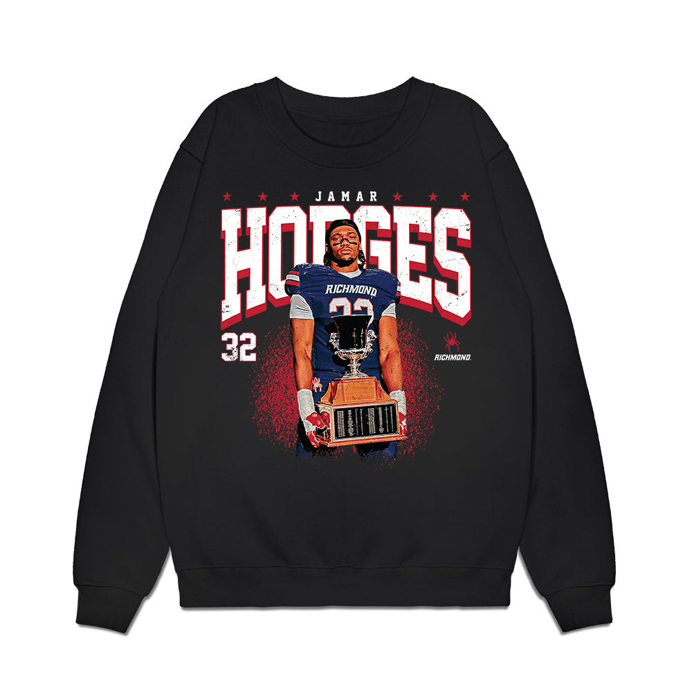 Richmond - NCAA Football : Jamar Hodges - Premium Crewneck Sweatshirt-0