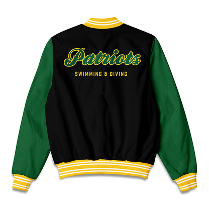 GMU - NCAA Women's Swimming & Diving : Landry Liston - Bomber Jacket-1
