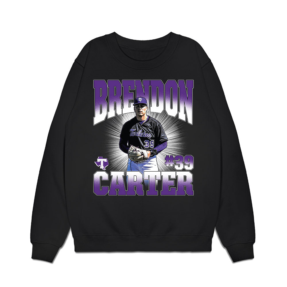 Tarleton State - NCAA Baseball : Brendon Carter - Premium Crewneck Sweatshirt-0