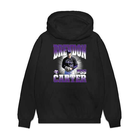 Tarleton State - NCAA Baseball : Brendon Carter - Premium Hooded Sweatshirt-0