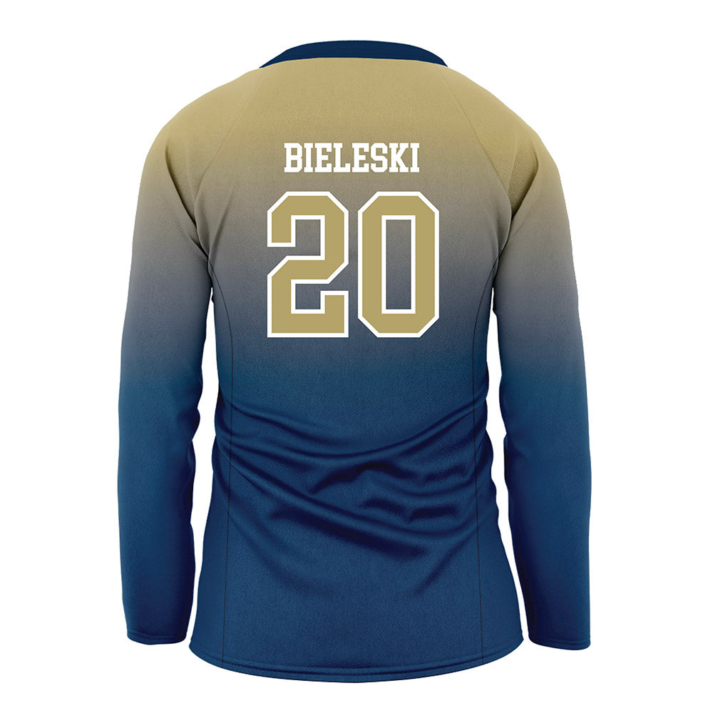 Georgia Tech - NCAA Women's Volleyball : Laura Bieleski - Navy Volleyball Jersey-1