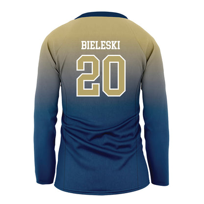 Georgia Tech - NCAA Women's Volleyball : Laura Bieleski - Navy Volleyball Jersey-1