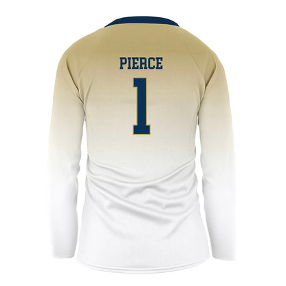 Georgia Tech - NCAA Women's Volleyball : Deandra Pierce - White Volleyball Jersey-1