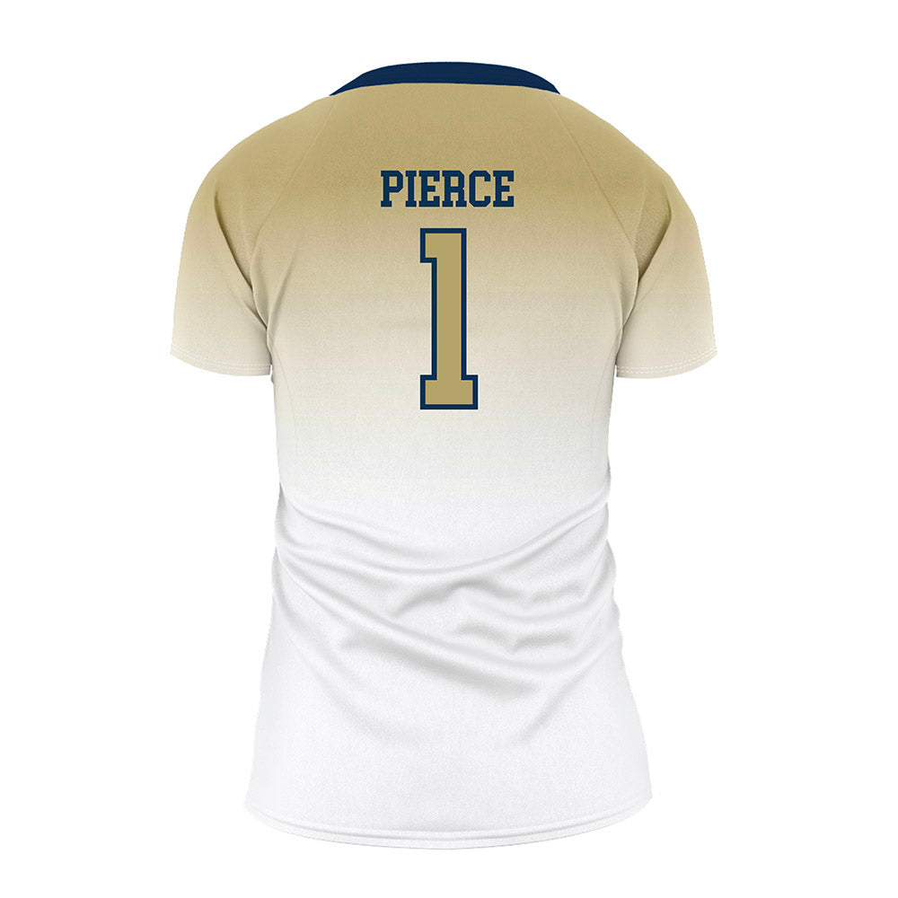 Georgia Tech - NCAA Women's Volleyball : Deandra Pierce - White Volleyball Jersey-1