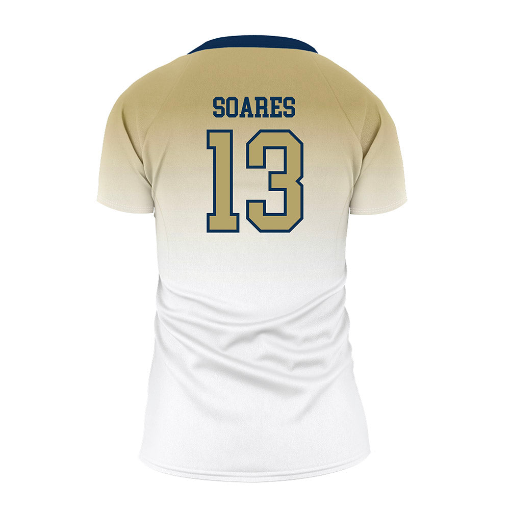 Georgia Tech - NCAA Women's Volleyball : Heloise Soares - White Volleyball Jersey-1