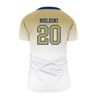 Georgia Tech - NCAA Women's Volleyball : Laura Bieleski - White Volleyball Jersey-1