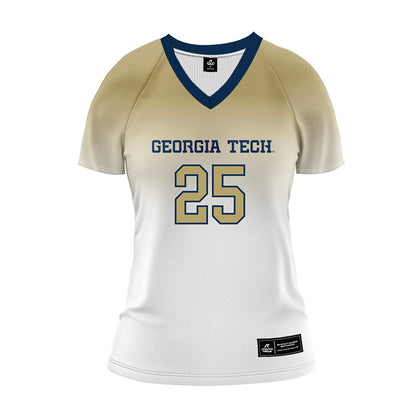 Georgia Tech - NCAA Women's Volleyball : Bjanka Stojanovic - White Volleyball Jersey-0