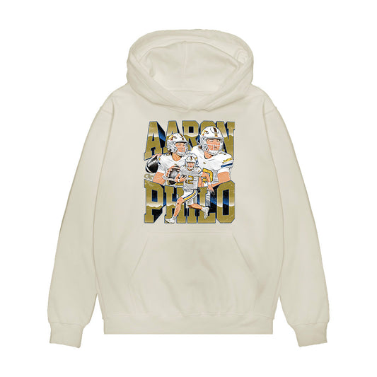 Georgia Tech - NCAA Football : Aaron Philo - Premium Hooded Sweatshirt-0