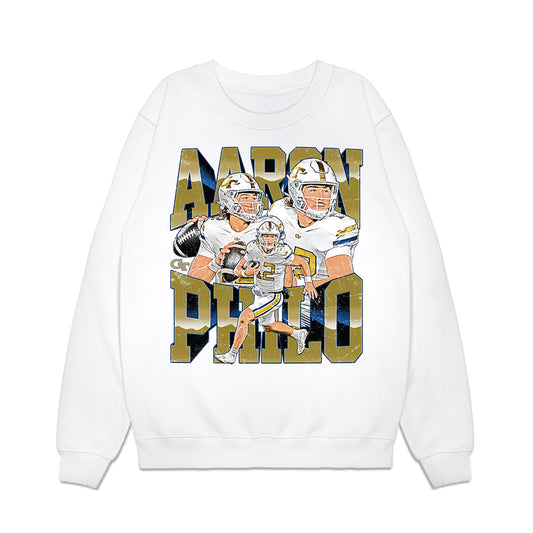 Georgia Tech - NCAA Football : Aaron Philo - Premium Crewneck Sweatshirt-0