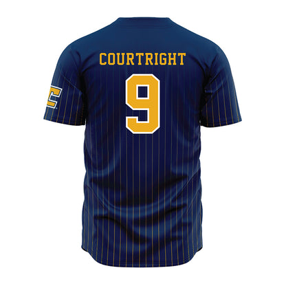 UTC - NCAA Beach Volleyball : Joy Courtright - Blue Jersey-1