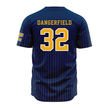 UTC - NCAA Football : Trevon Dangerfield - Blue Jersey-1