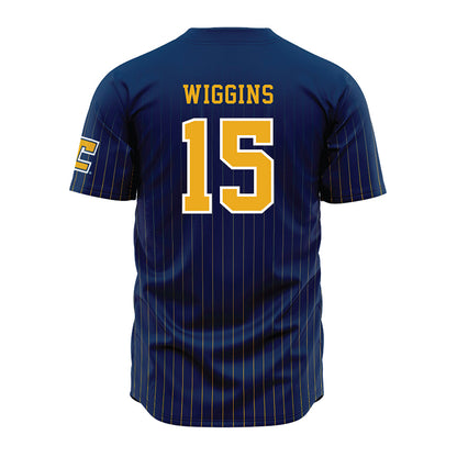 UTC - NCAA Women's Volleyball : Destiny Wiggins - Blue Jersey-1