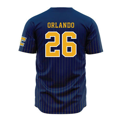 UTC - NCAA Softball : Alyssa Orlando - Blue Jersey-1