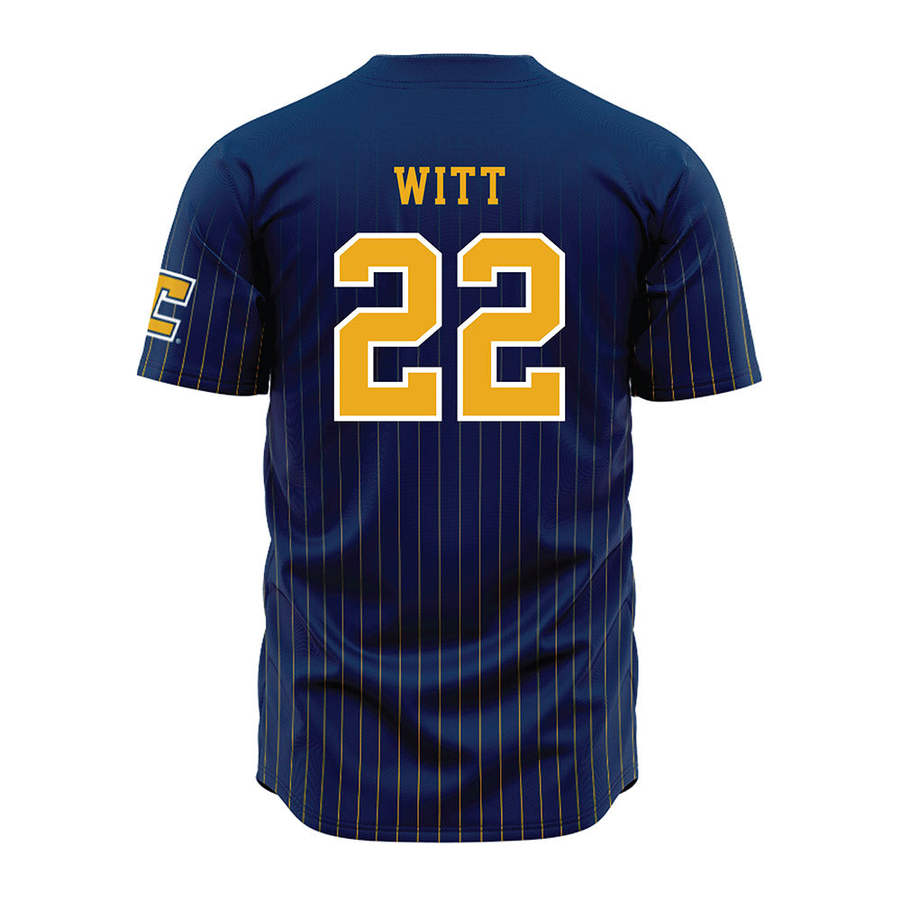 UTC - NCAA Softball : sara witt - Blue Jersey-1