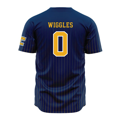 UTC - NCAA Football : Quay Wiggles - Blue Jersey-1