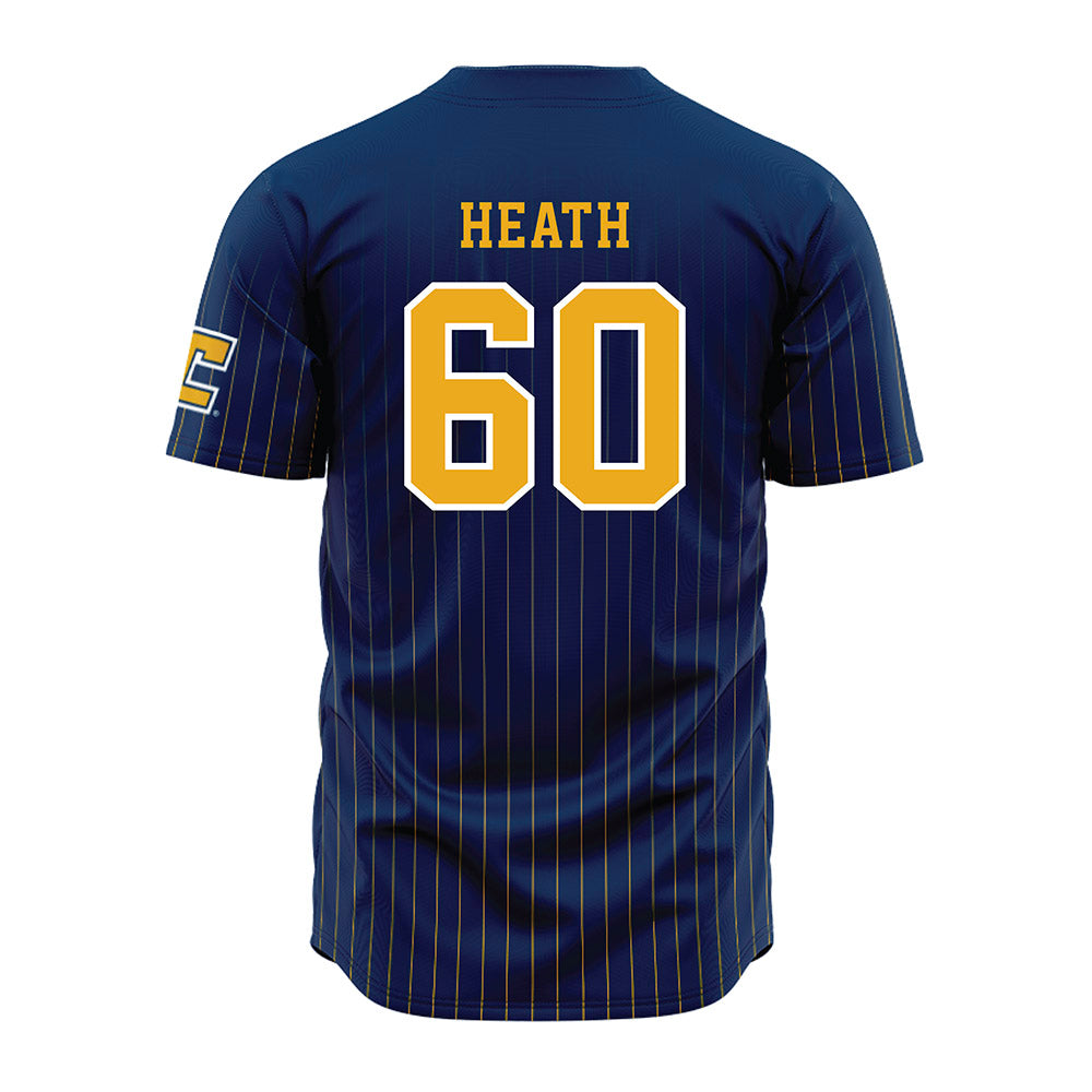 UTC - NCAA Football : JJ Heath - Blue Jersey-1
