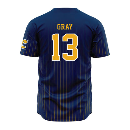 UTC - NCAA Football : Hudson Gray - Blue Jersey-1