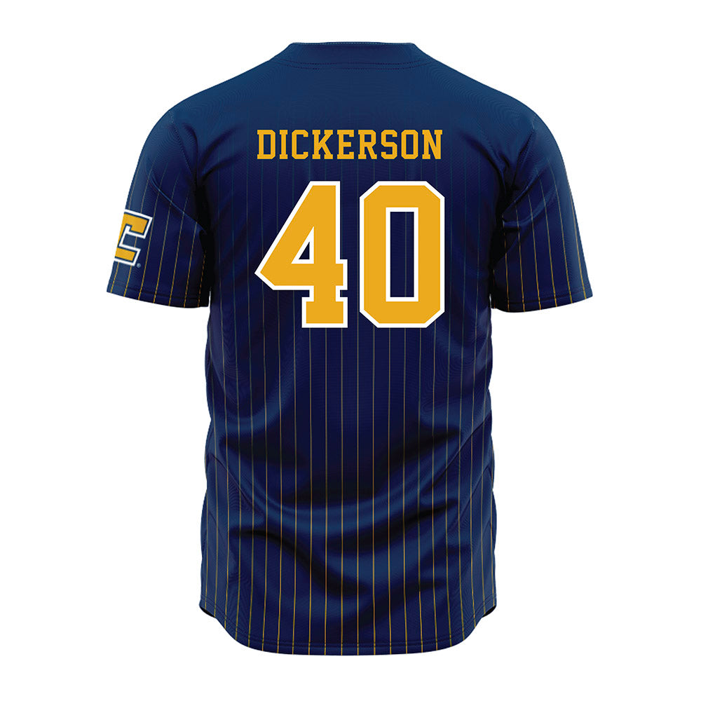 UTC - NCAA Football : Jordyn Dickerson - Blue Jersey-1