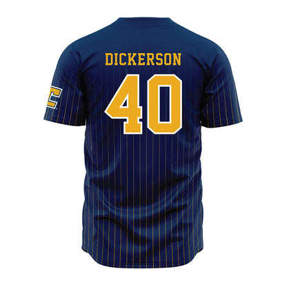 UTC - NCAA Football : Jordyn Dickerson - Blue Jersey-1
