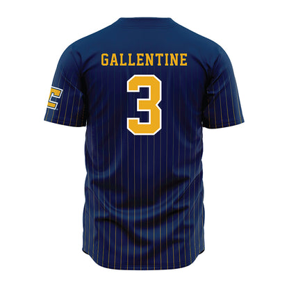 UTC - NCAA Women's Volleyball : Paige Gallentine - Blue Jersey-1