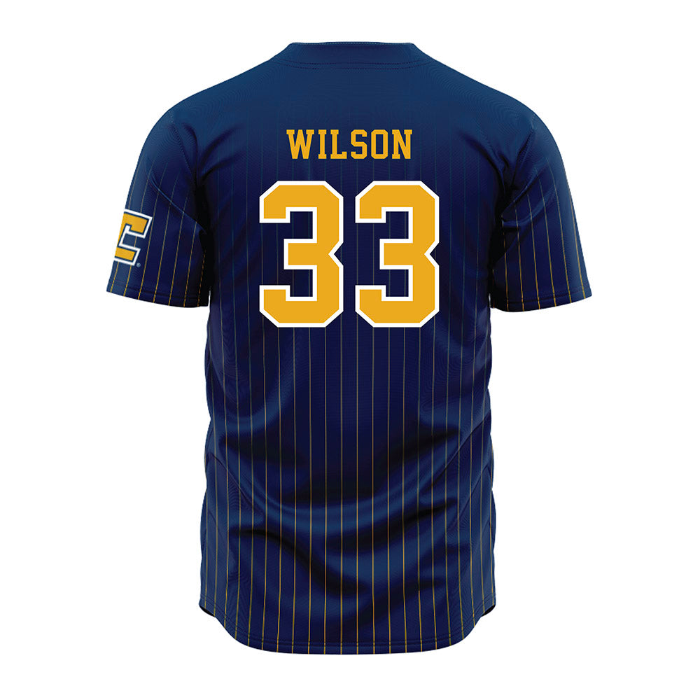 UTC - NCAA Women's Basketball : Kameran Wilson - Blue Jersey-1