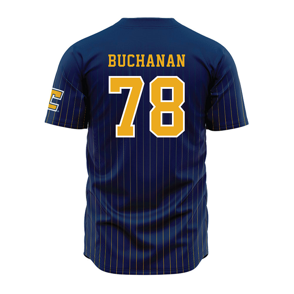 UTC - NCAA Football : Will Buchanan - Blue Jersey-1
