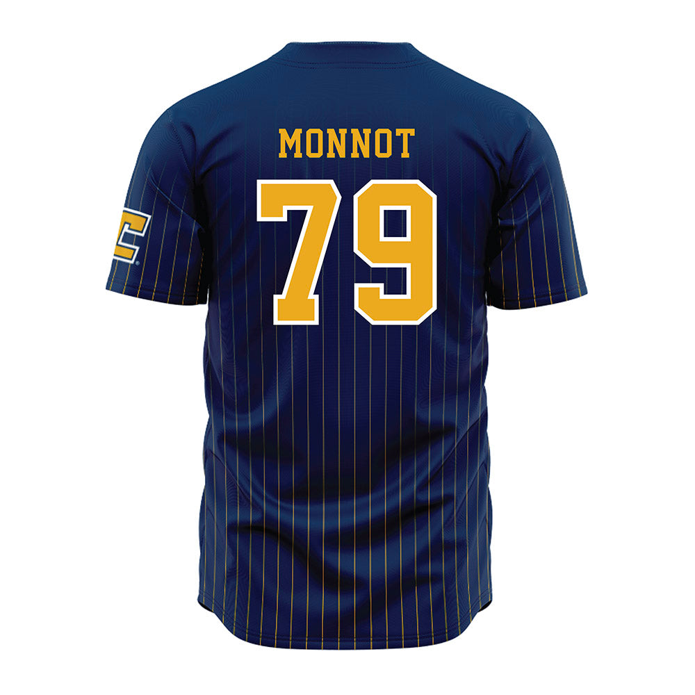 UTC - NCAA Football : Dave Monnot - Blue Jersey-1