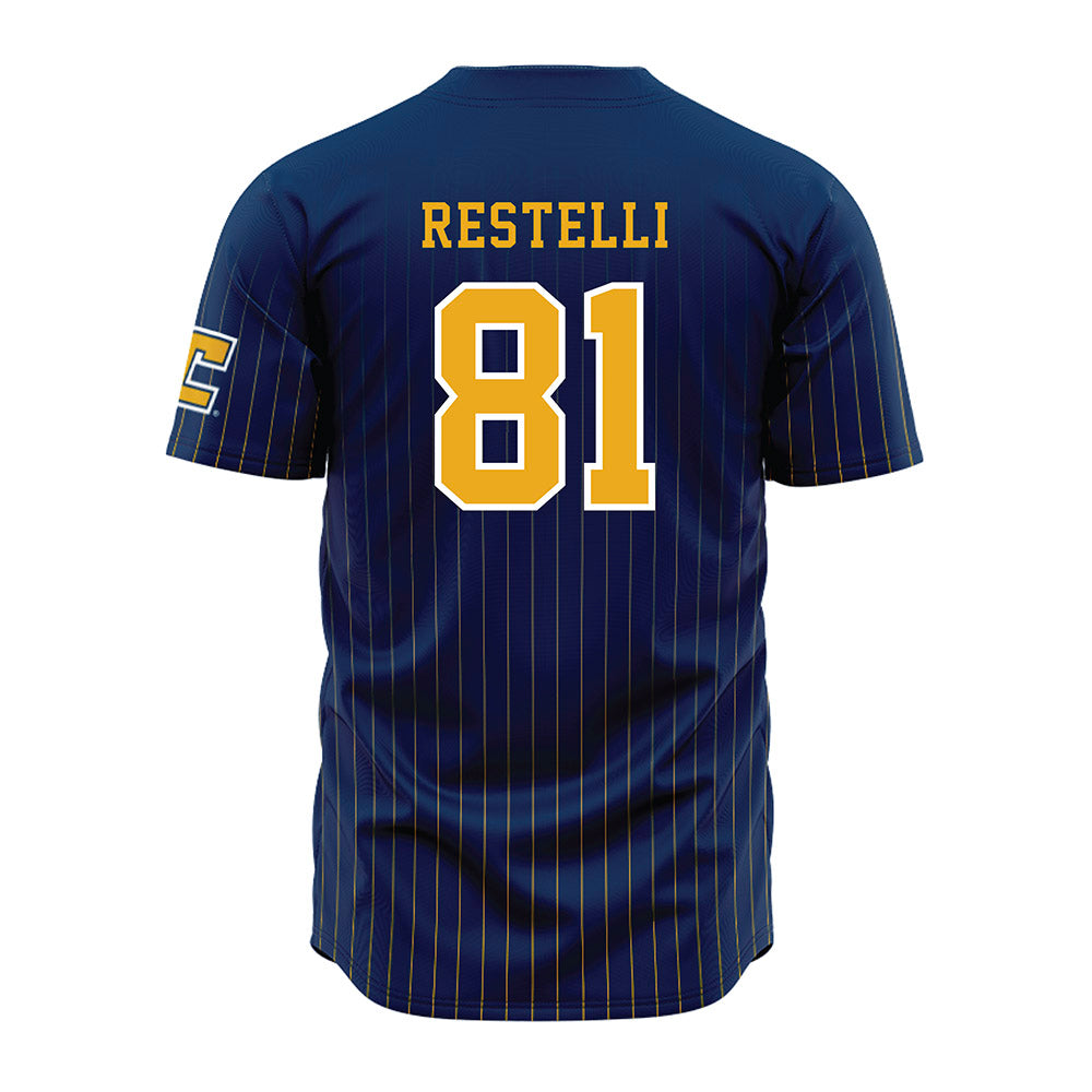 UTC - NCAA Football : Dalton Restelli - Blue Jersey-1