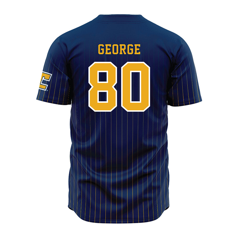 UTC - NCAA Football : Jaden George - Blue Jersey-1
