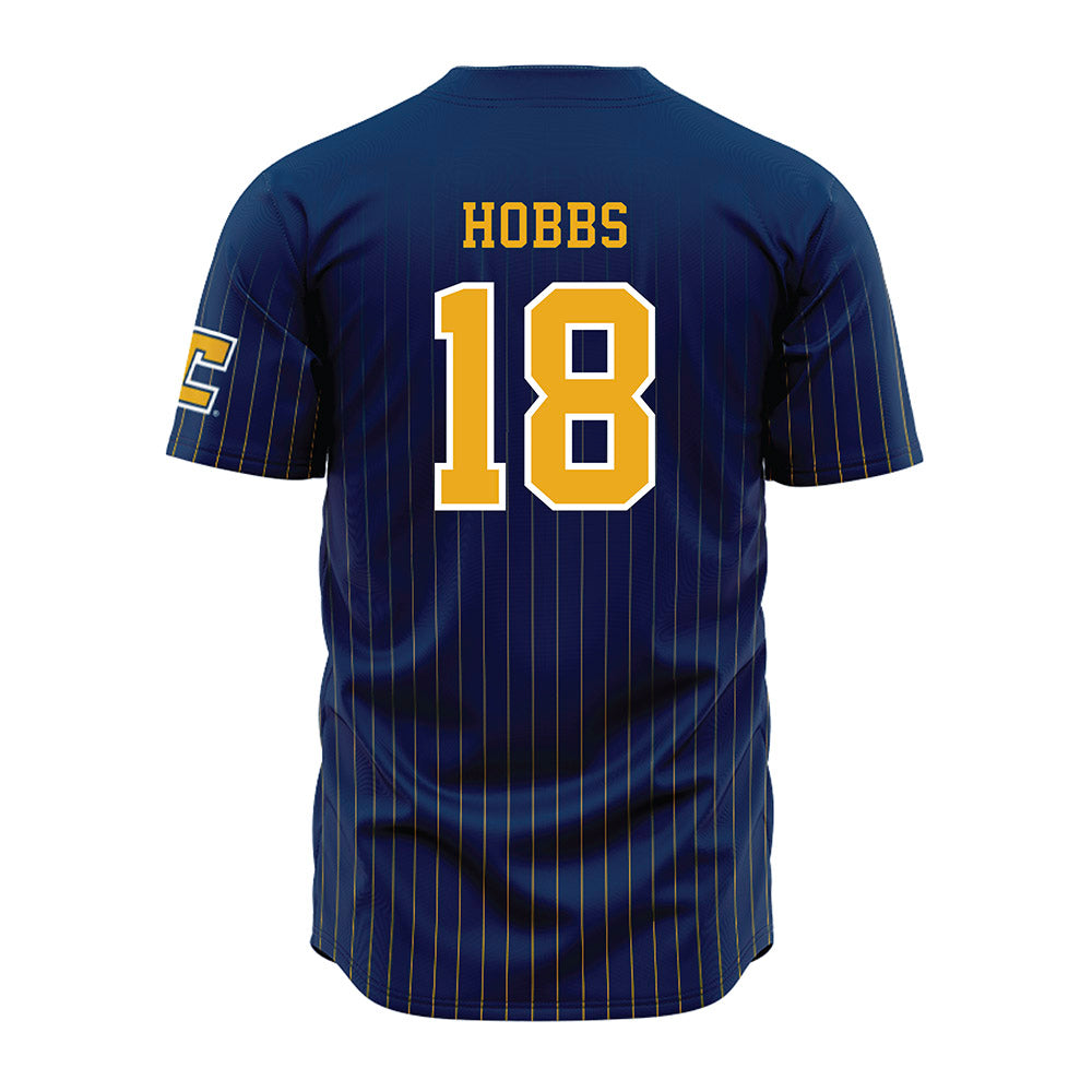UTC - NCAA Football : Treyvon Hobbs - Blue Jersey-1