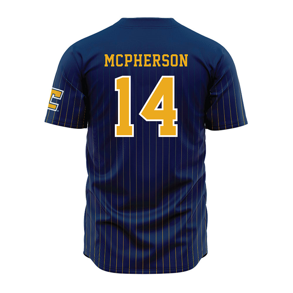 UTC - NCAA Women's Basketball : Izzy McPherson - Blue Jersey-1