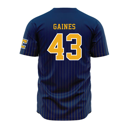UTC - NCAA Football : Jaden Gaines - Blue Jersey-1