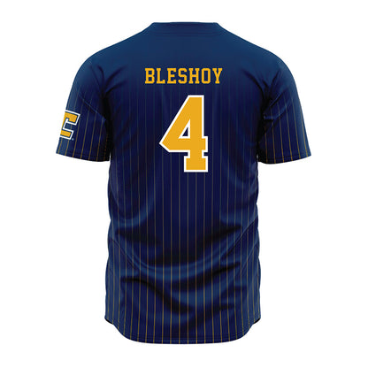 UTC - NCAA Men's Basketball : Zachary Bleshoy - Blue Jersey-1