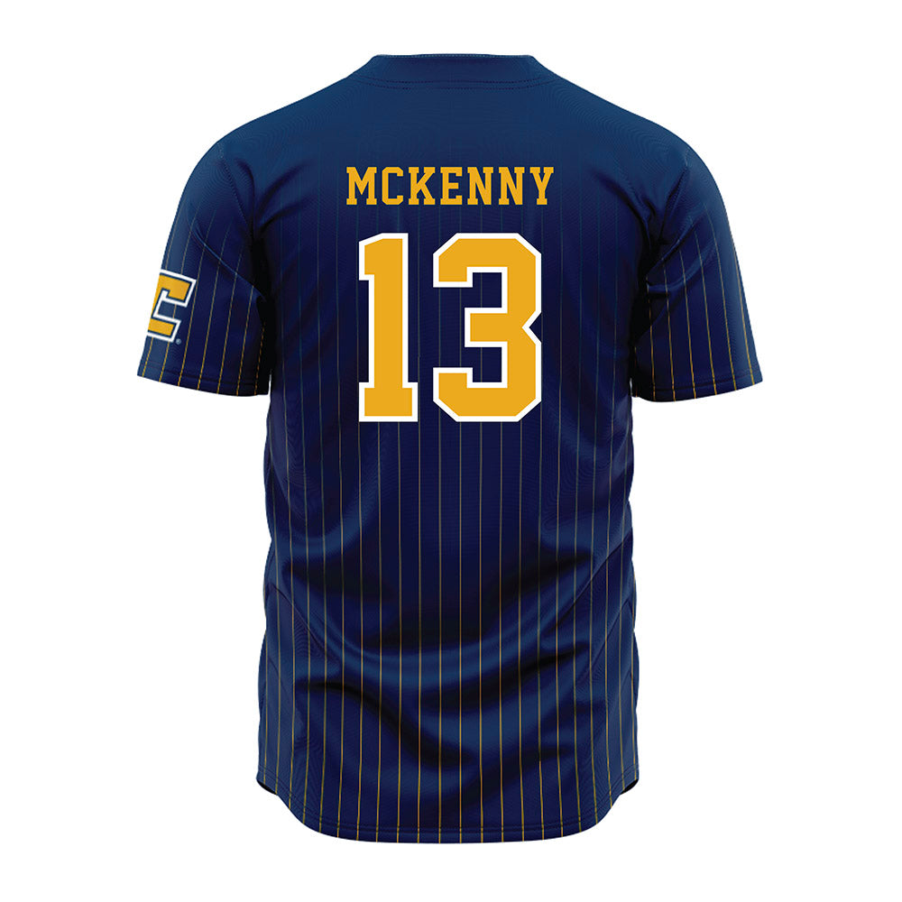 UTC - NCAA Beach Volleyball : Ashli McKenny - Blue Jersey-1