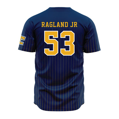 UTC - NCAA Football : BJ Ragland Jr - Blue Jersey-1
