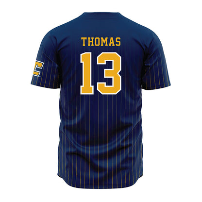 UTC - NCAA Women's Soccer : Paige Thomas - Blue Jersey-1