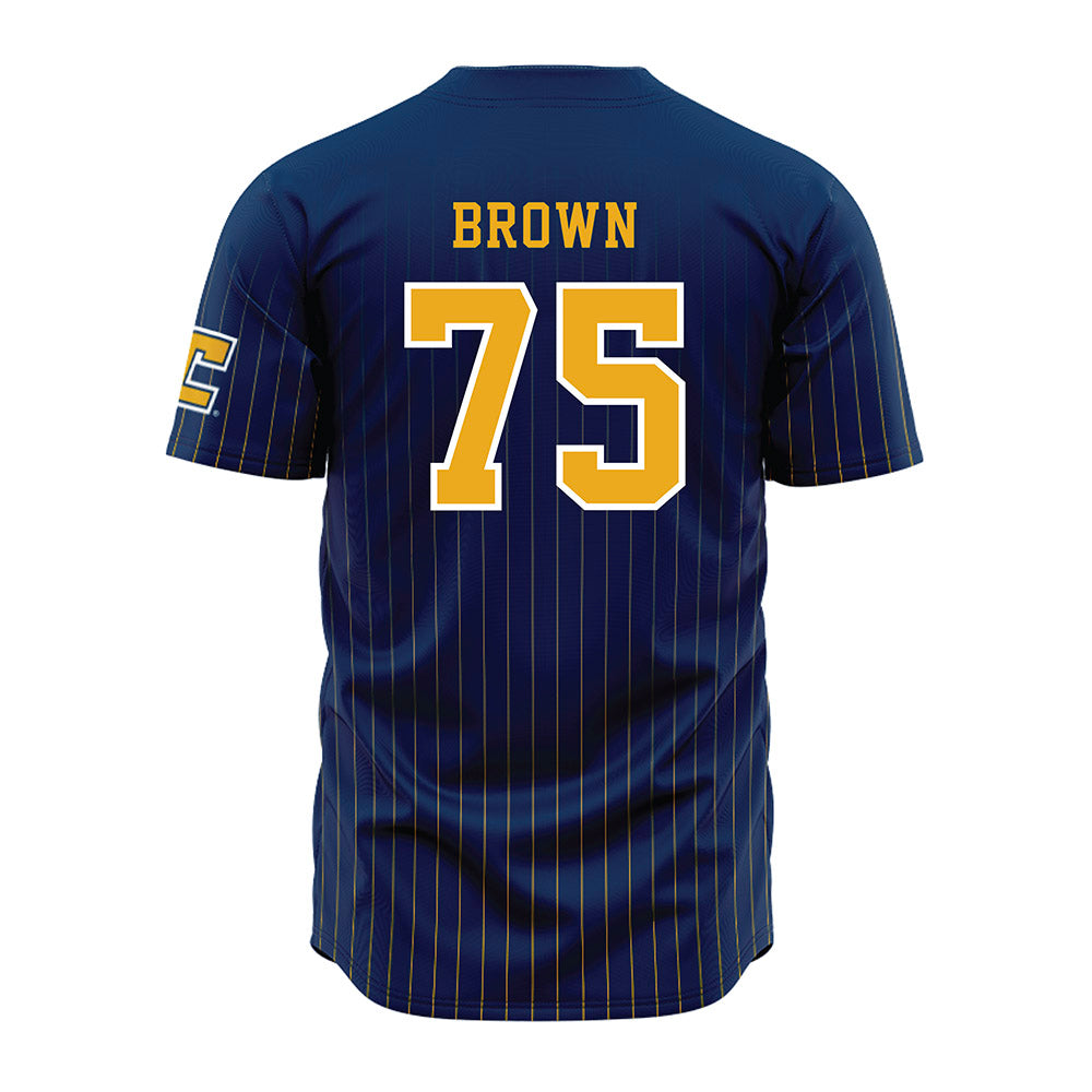 UTC - NCAA Football : Will Brown - Blue Jersey-1