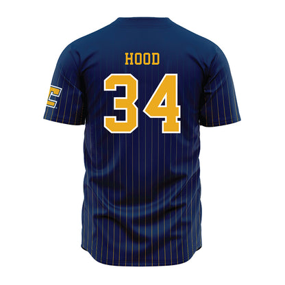 UTC - NCAA Football : Jett Hood - Blue Jersey-1