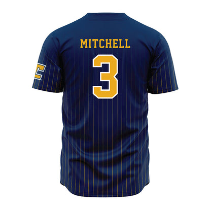 UTC - NCAA Football : Alex Mitchell - Blue Jersey-1