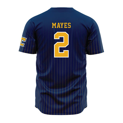 UTC - NCAA Football : Jamoi Mayes - Blue Jersey-1