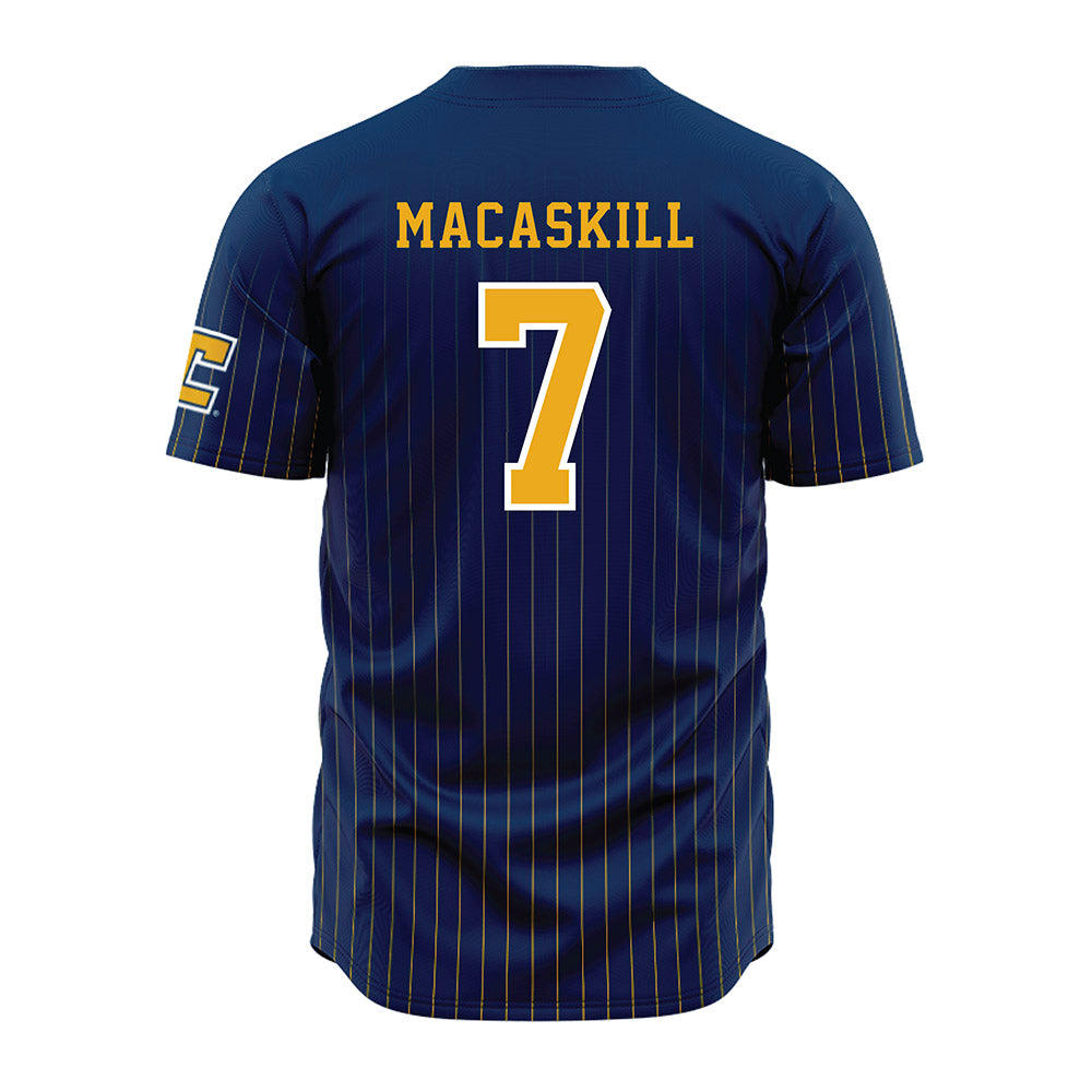 UTC - NCAA Women's Volleyball : Kendyl MacAskill - Blue Jersey-1