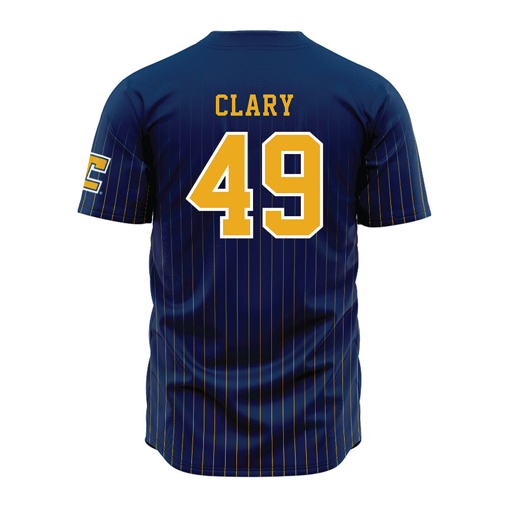 UTC - NCAA Football : Gunnar Clary - Blue Jersey-1