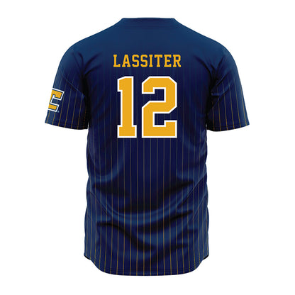 UTC - NCAA Women's Soccer : Elle Lassiter - Blue Jersey-1