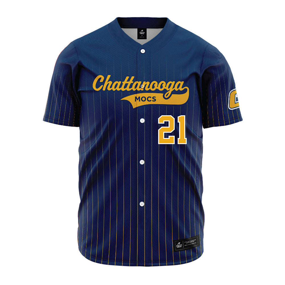UTC - NCAA Softball : Izzy Carlyle - Blue Jersey-0