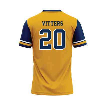 UTC - NCAA Men's Basketball : Liam Vitters - Gold Jersey-1