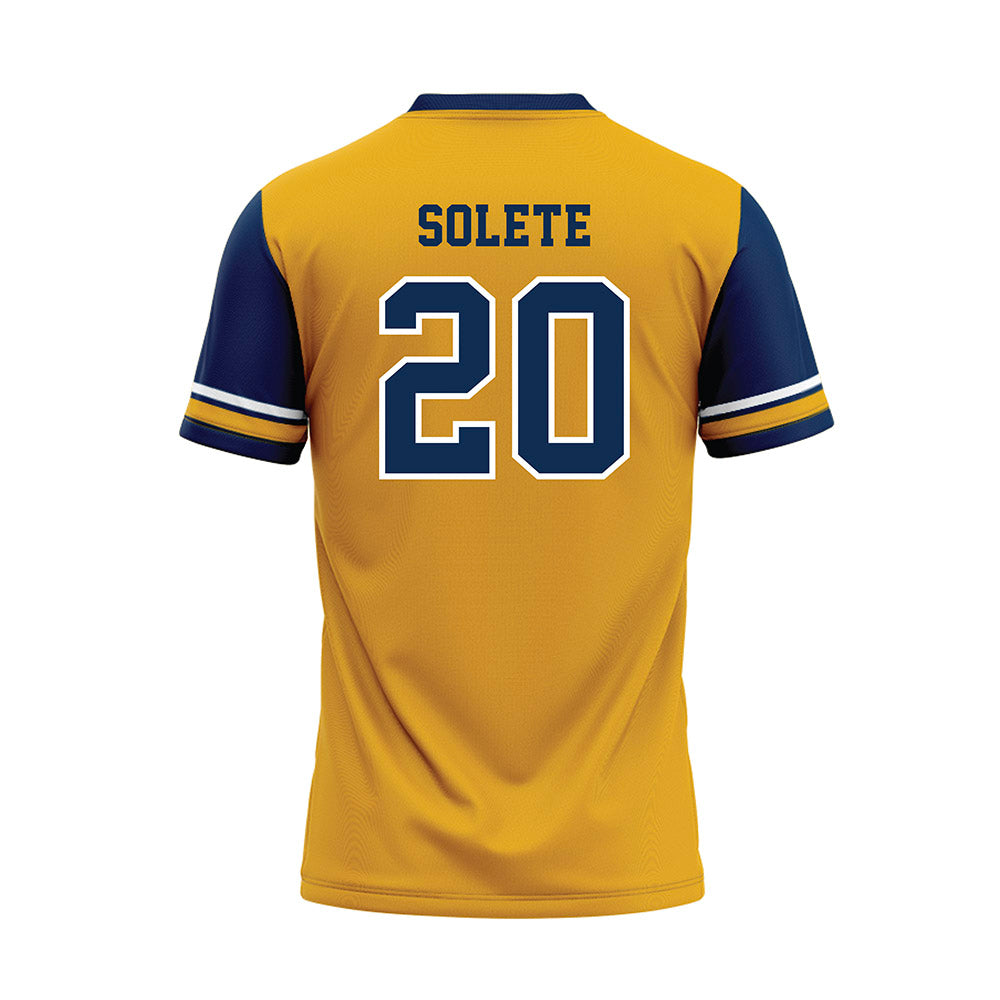 UTC - NCAA Women's Soccer : Nicole Solete - Gold Jersey-1